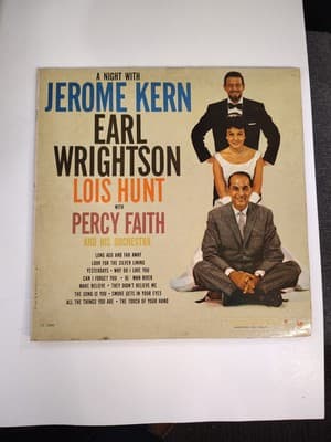 A Night with Jerome Kern CL 1386 Columbia Vinyl Record LP