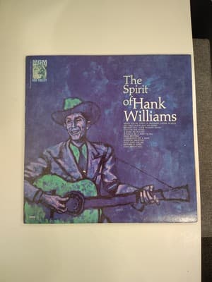 Hank Williams The Spirit Of Hank Williams LP Vinyl Record E-3955 MGM