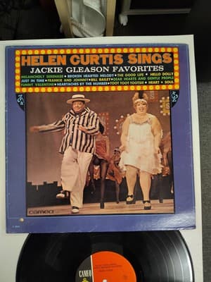 1963 HELEN CURTIS SINGS JACKIE GLEASON FAVORITES LP, Hello Dolly, Rare