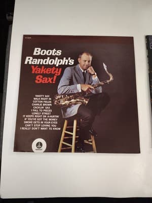 - BOOTS RANDOLPH ~ YAKETY SAX! LP VINYL COOL JAZZ MONUMENT SLP 18002