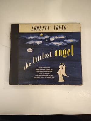 Loretta Young The Littlest Angel 3x 78 RPM 1945 Decca DA 399 Victor Young, Darby