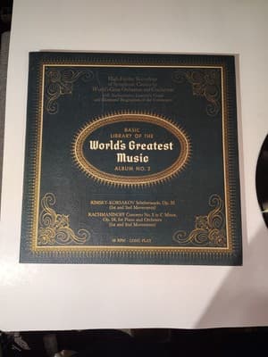Basic Library of the WORLD'S GREATEST MUSIC - Album No 2- Classical