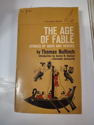 Bulfinch's Mythology The Age of Fable by Thomas Bulfinch 1961 Paperback