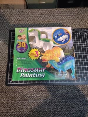 3D Dinosaur Painting