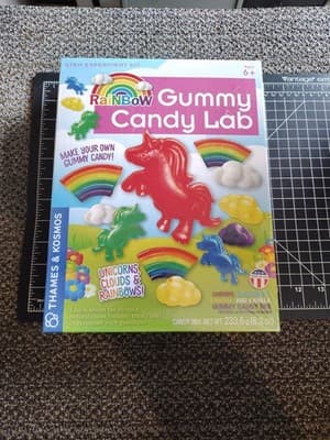 Rainbow Gummy Candy Lab STEM Experiment Kit by Thames & Kosmos Brand New Sealed