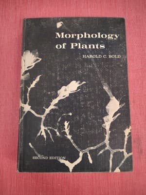 Morphology of Plants by Harold C. Bold hardcover book