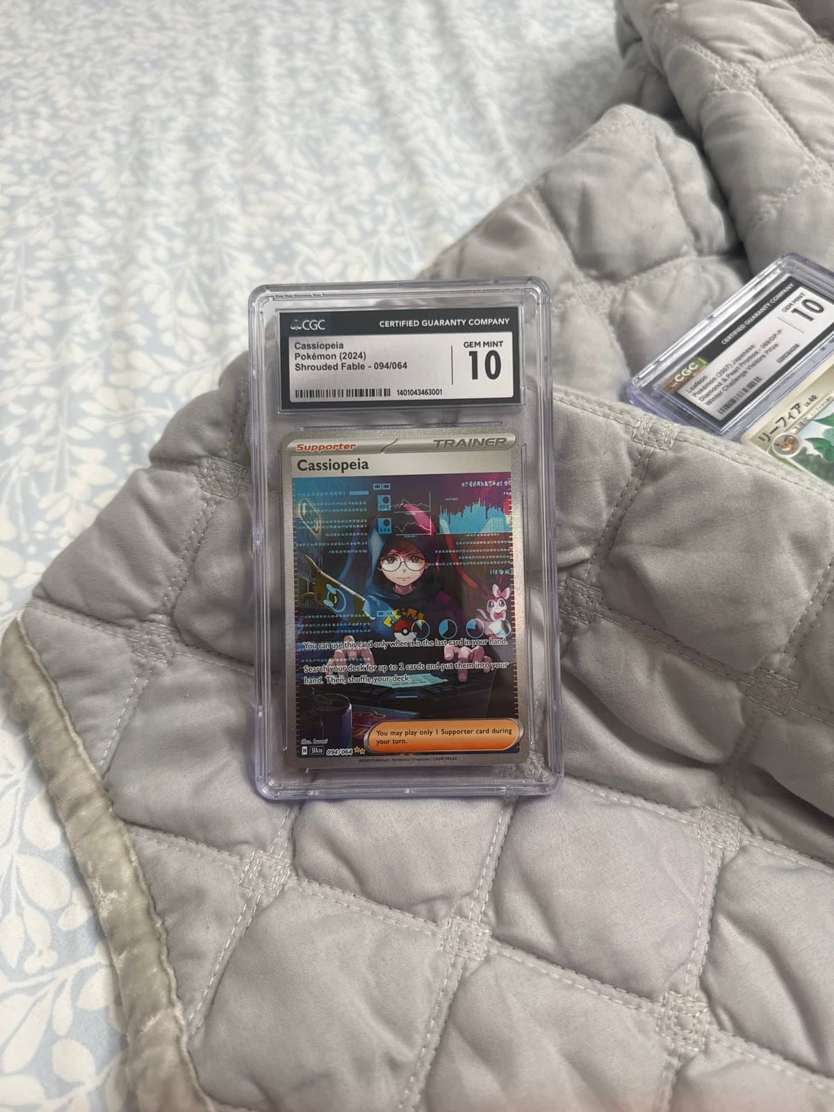 Cassiopeia Shrouded Fable CGC 10 Special Illustration Rare Pokemon Gem Mint