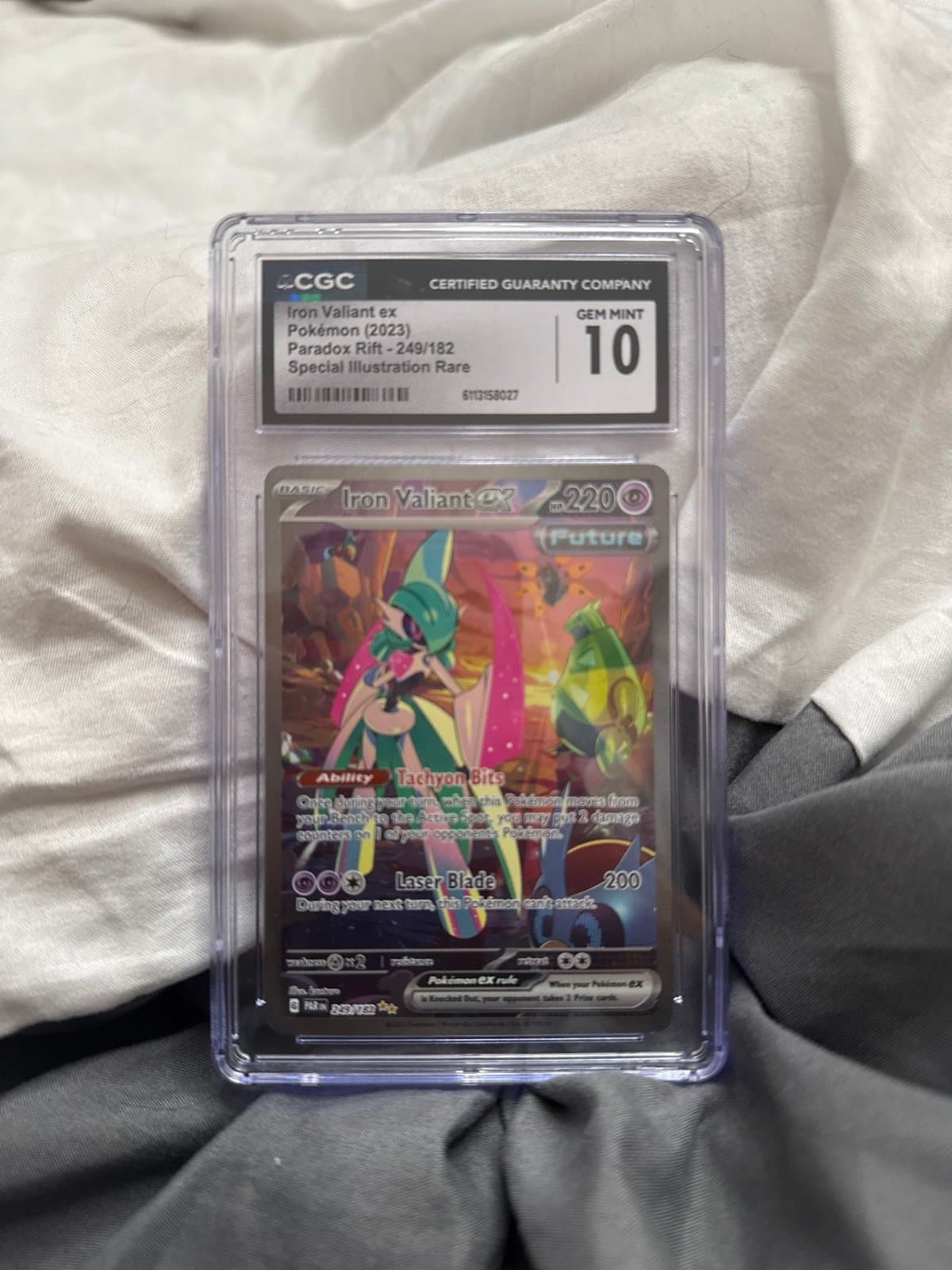 Iron Valiant CGC 10 Special Illustration Rare Paradox Rift SIR