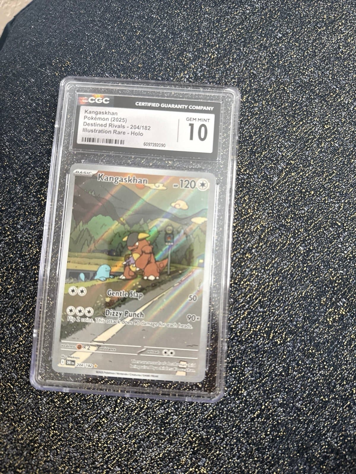 Kangaskhan CGC 10 Destined Rivals Illustration Rare Pokemon