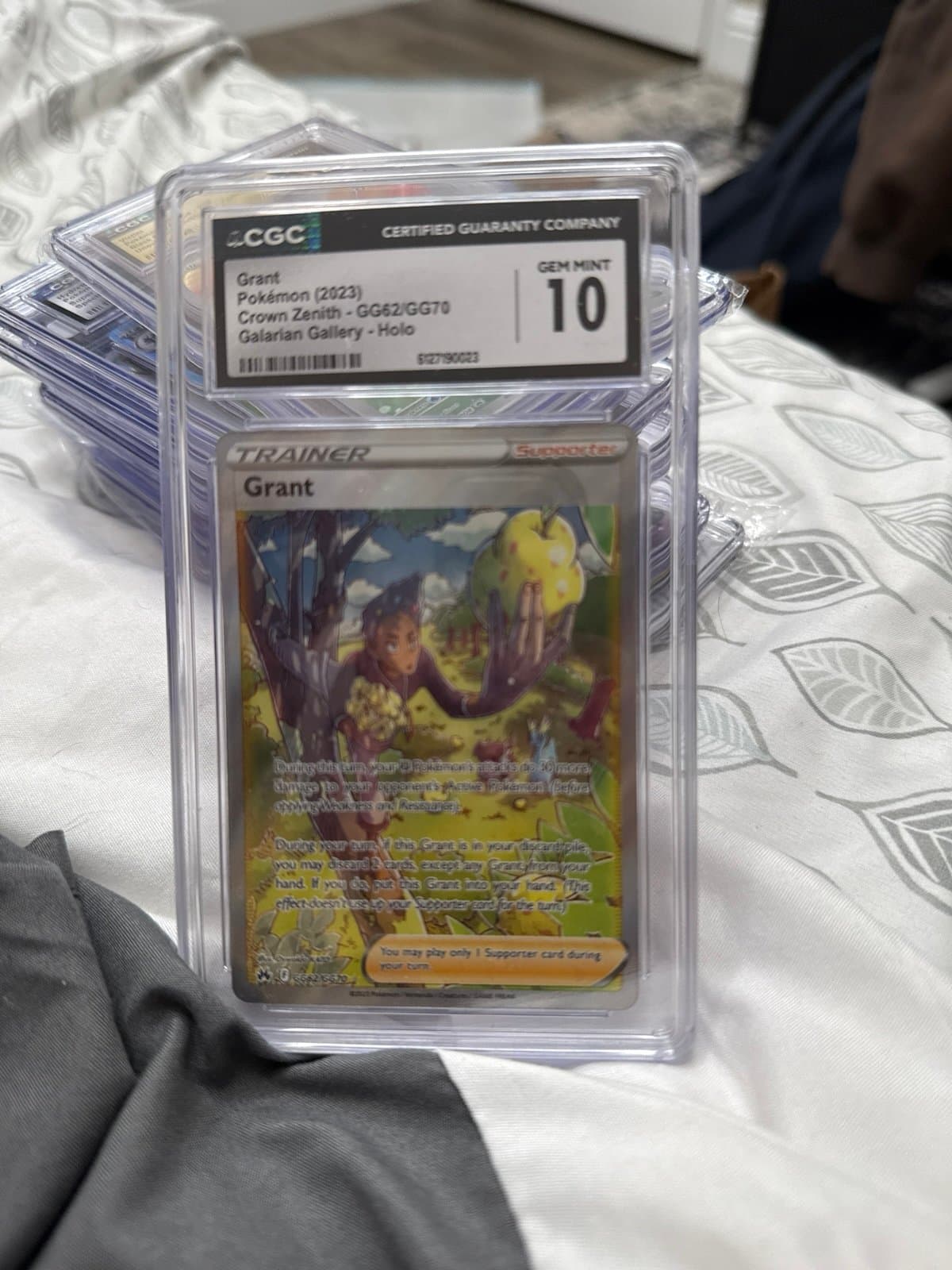 Grant CGC 10 Crown Zenith GG62/GG70 Trainer Galarian Gallery Pokemon