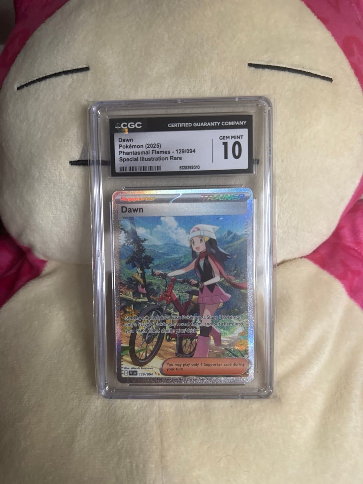 Dawn CGC 10 Phantasmal Flames Special Illustration Rare English 129/094 Pokemon
