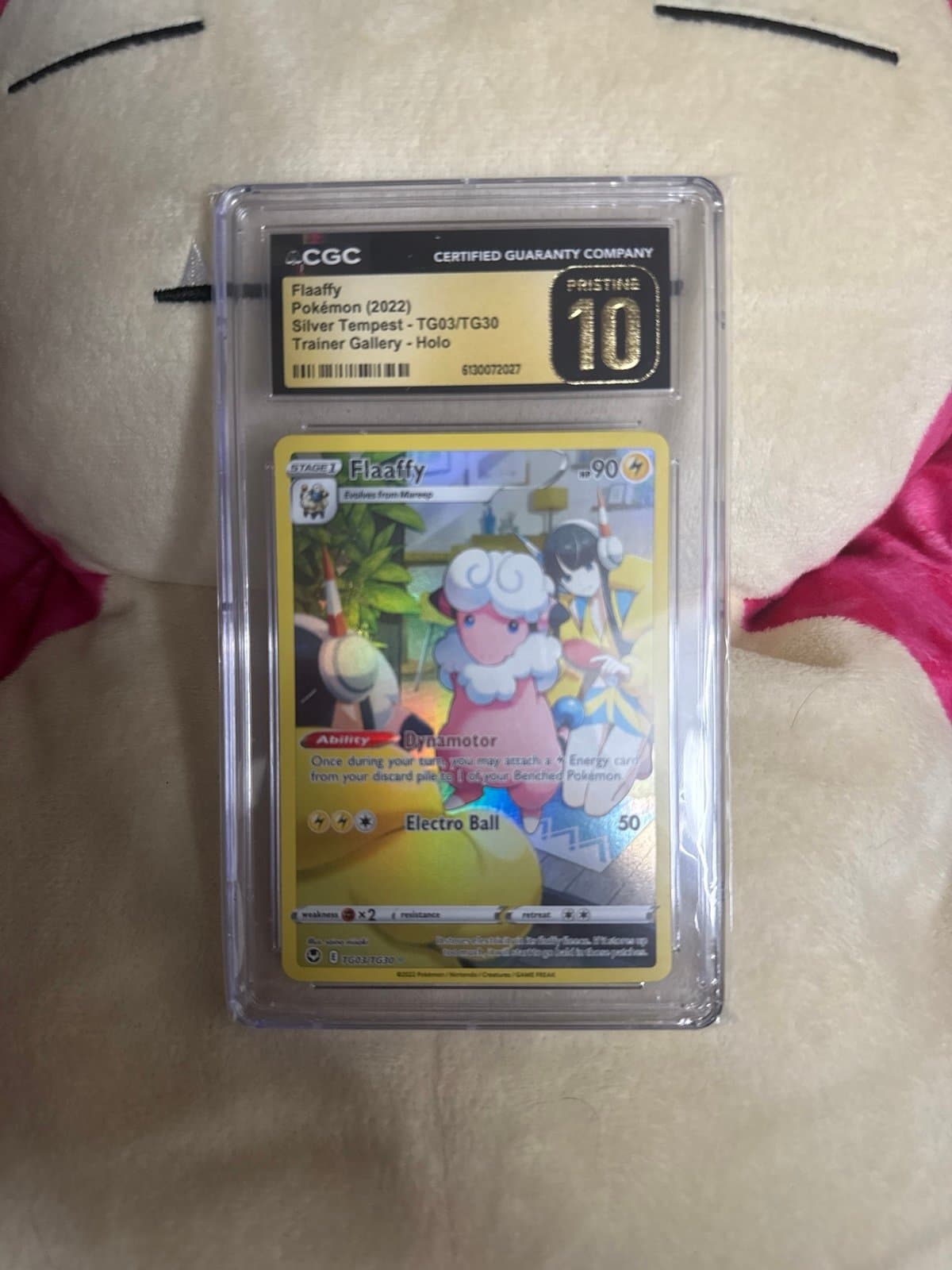 Flaaffy CGC PRISTINE Silver Tempest TG03/TG30 LOW POP Trainer Gallery Pokemon