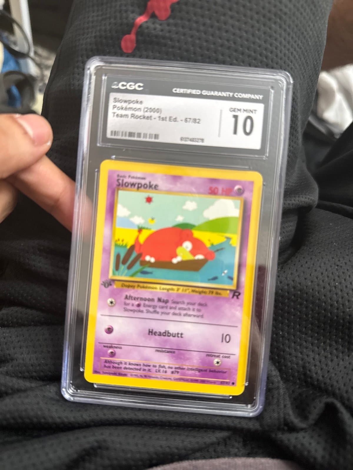 Slowpoke CGC 10 Team Rocket 1st edition 67/82