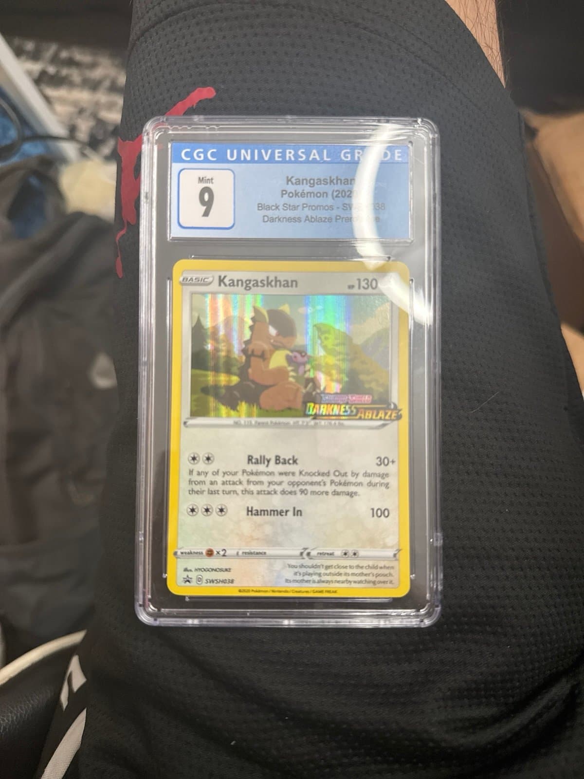 Kangaskhan Prerelease CGC 9 Promo SWSH038 Pokemon