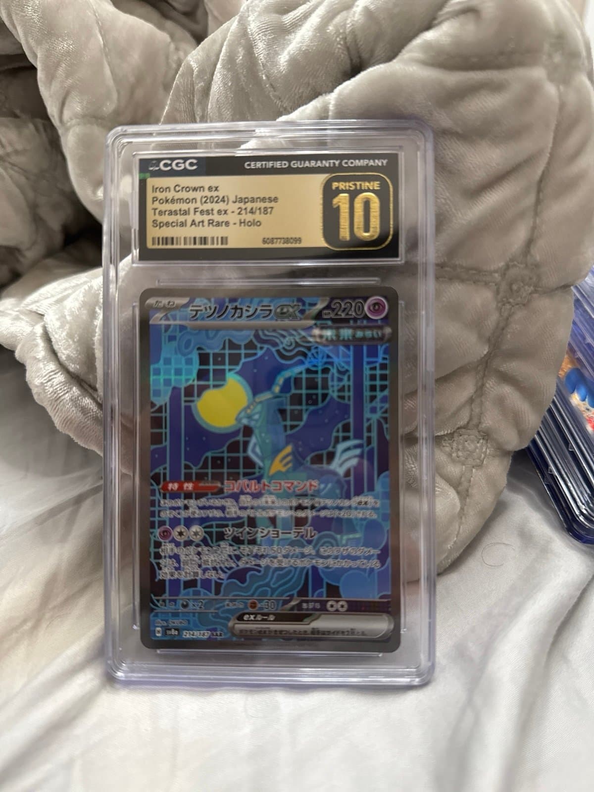 Iron Crown ex Terestal Fest CGC PRISTINE Pokemon