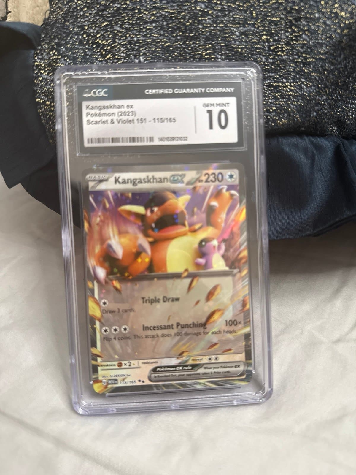 Kangaskhan CGC 10 Scarlet Violet 151 Pokemon