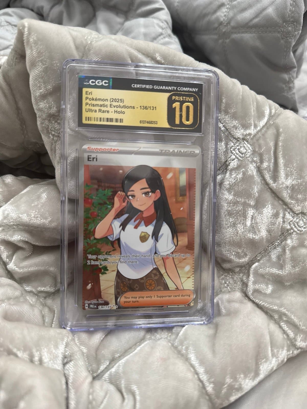 Eri CGC PRISTINE Prismatic Evolutions 136/131 Pokemon