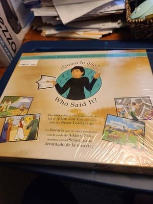 Who Said It? Bible Bilingual Spanish/English Board Game 2 Players Ages 13+ 2010