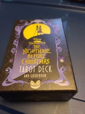 Disney Tim Burton's The Nightmare Before Christmas Tarot Deck & Guidebook
