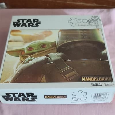 Buffalo Games Star Wars Mandalorian 500-Piece Interlocking Jigsaw Puzzle