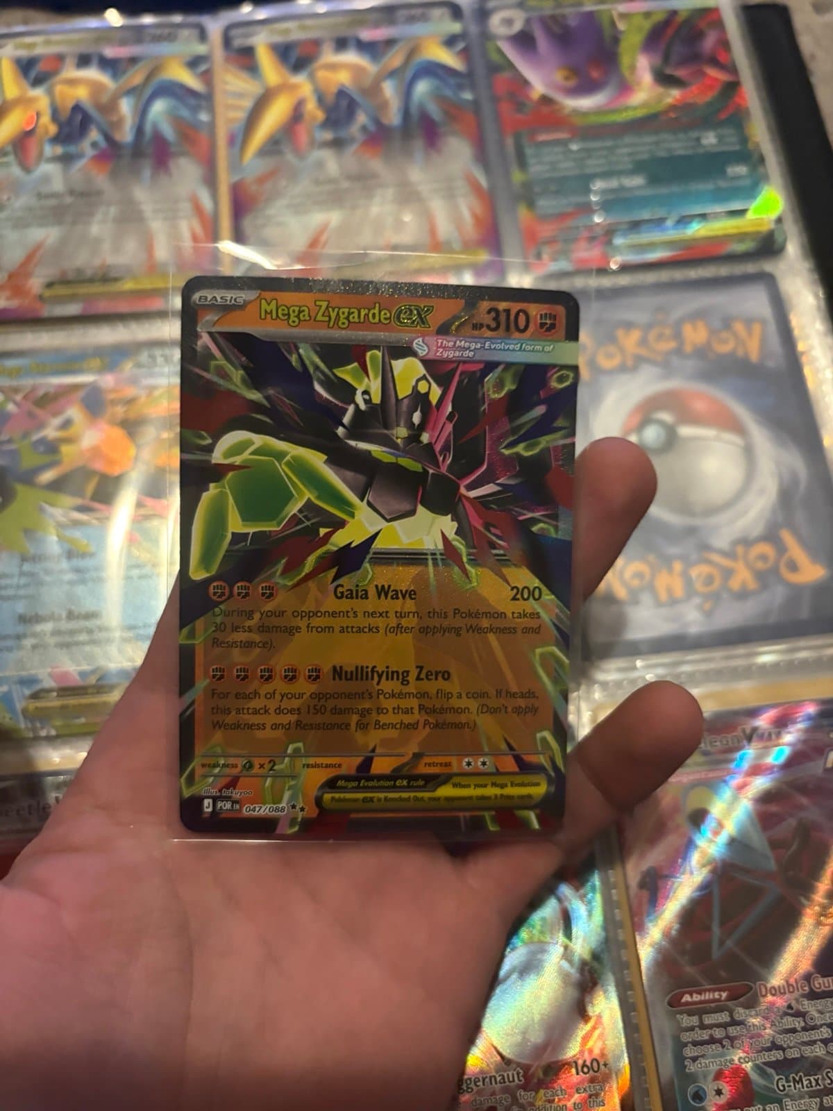 Mega Zygarde Pokemon Card
