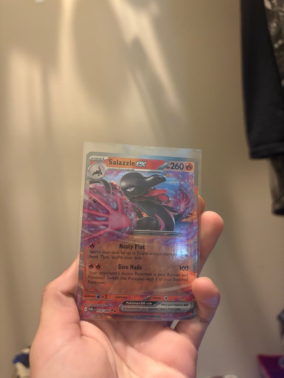 Salazzle Pokemon TCG Perfect Order