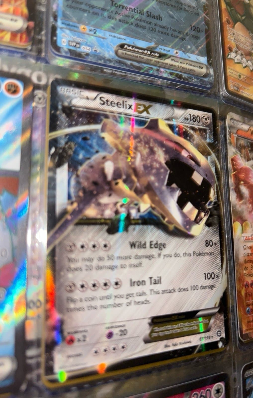 Pokémon TCG Steelix EX NM