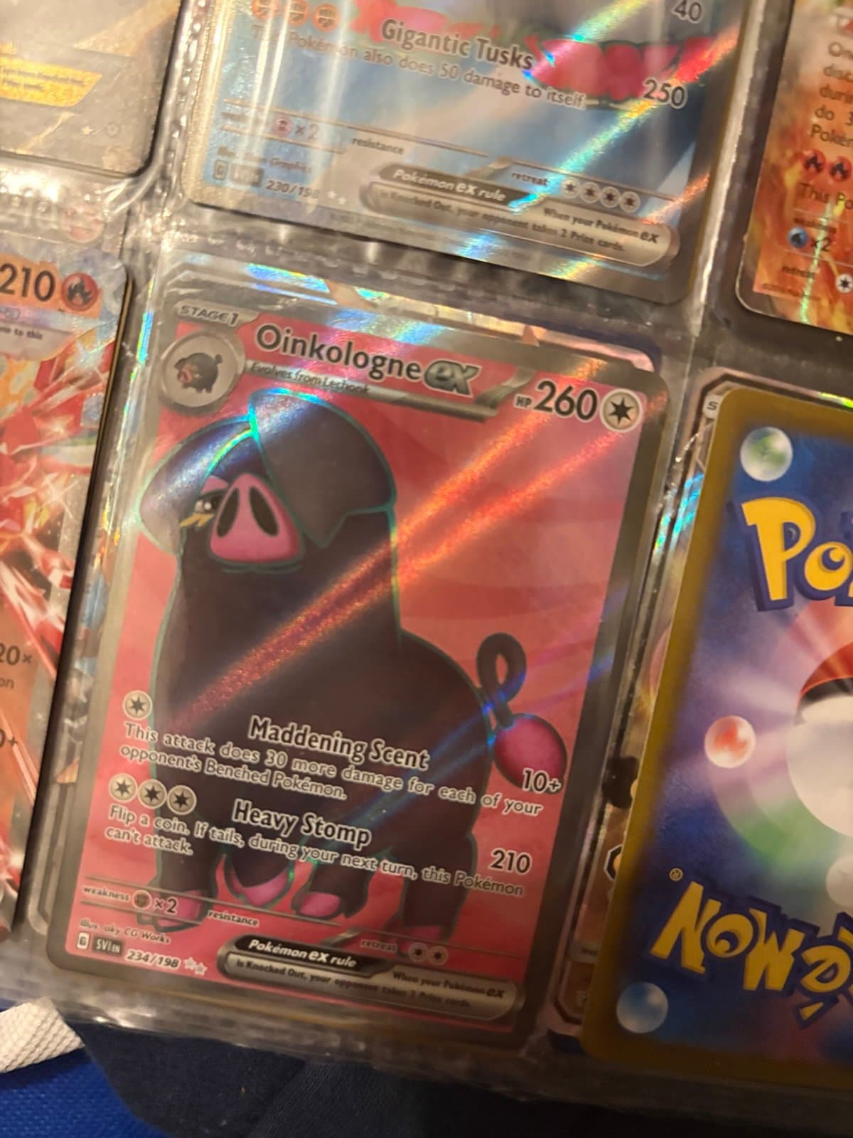 Pokemon TCG Oinklogne ex NM
