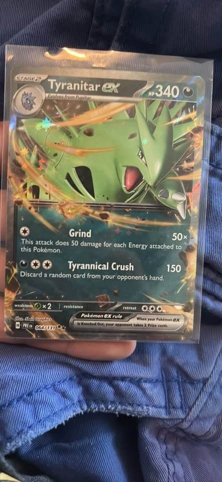 Pokémon Tyranitar ex 064/131 Card