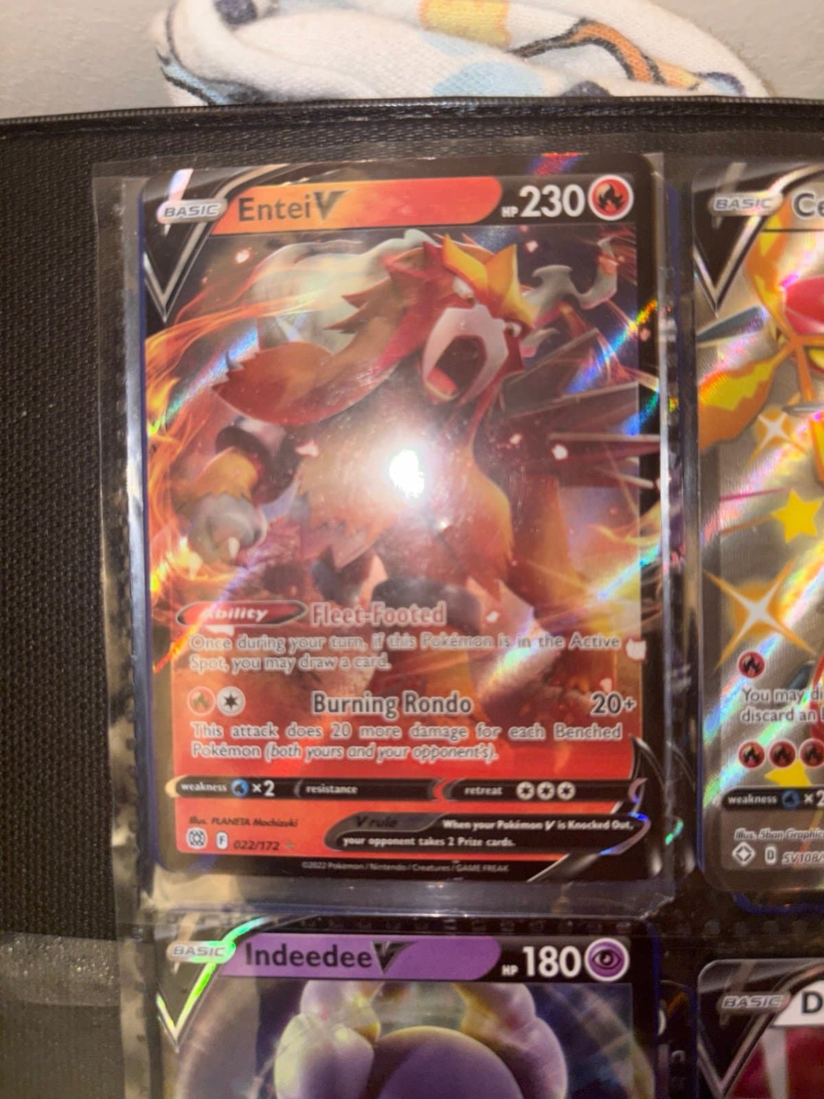 Pokemon TCG Entei V