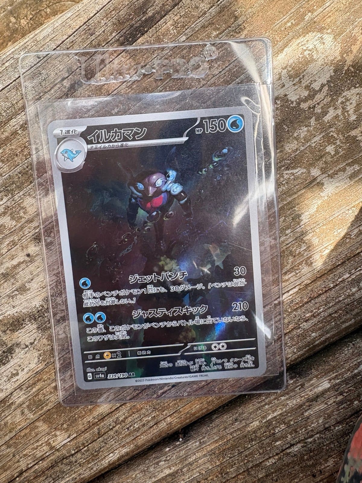 Pokemon TCG Japanese Palafin Card AR