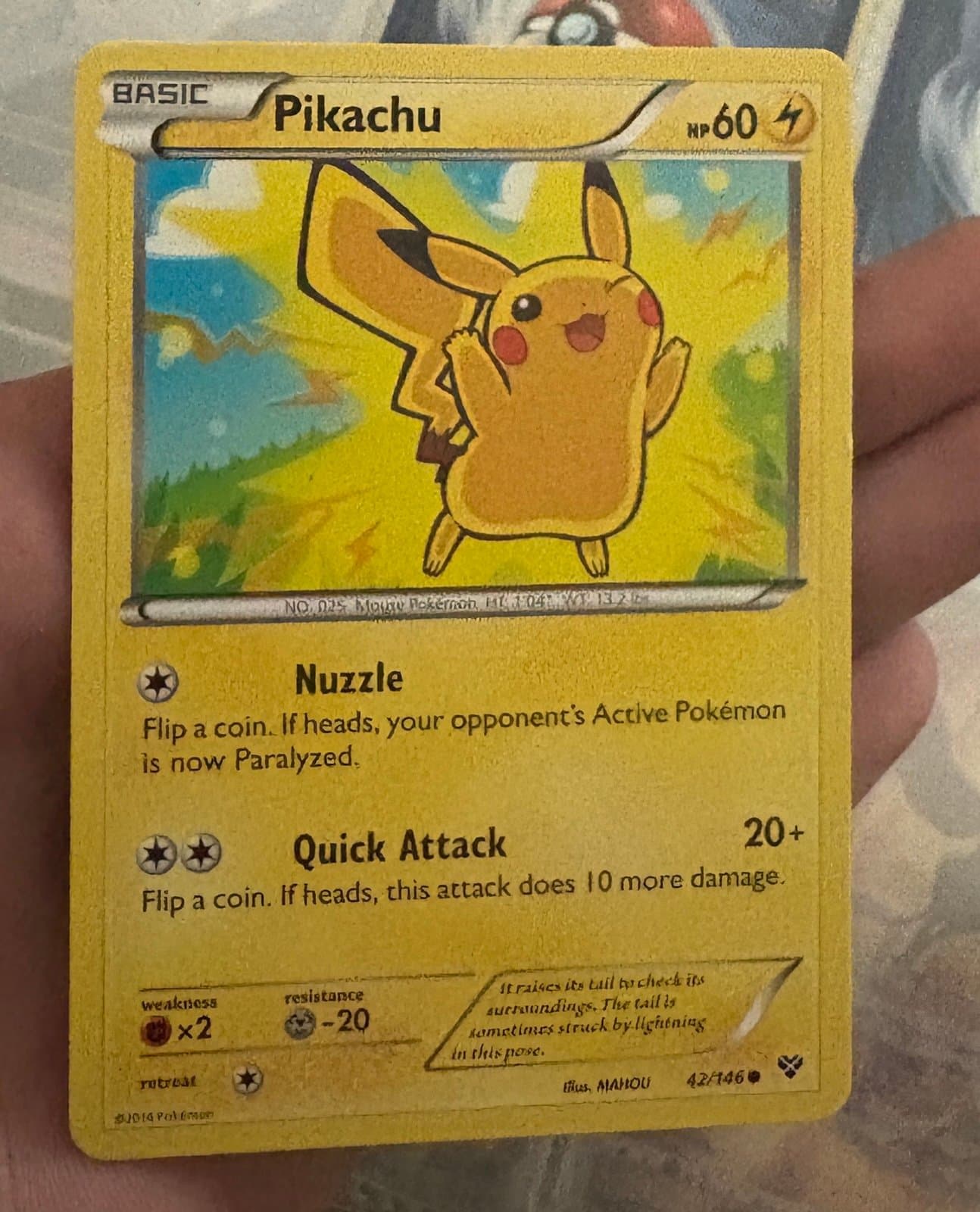 Pikachu 42/146 Pokemon XY
