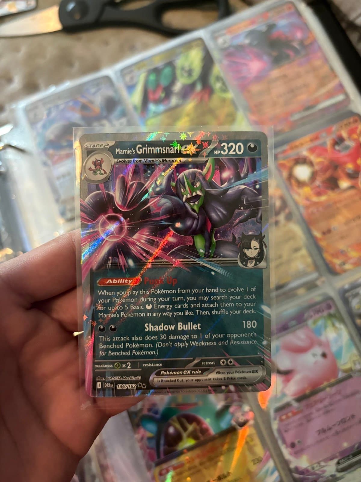 Marnie’s Grimmsnarl Pokemon Card