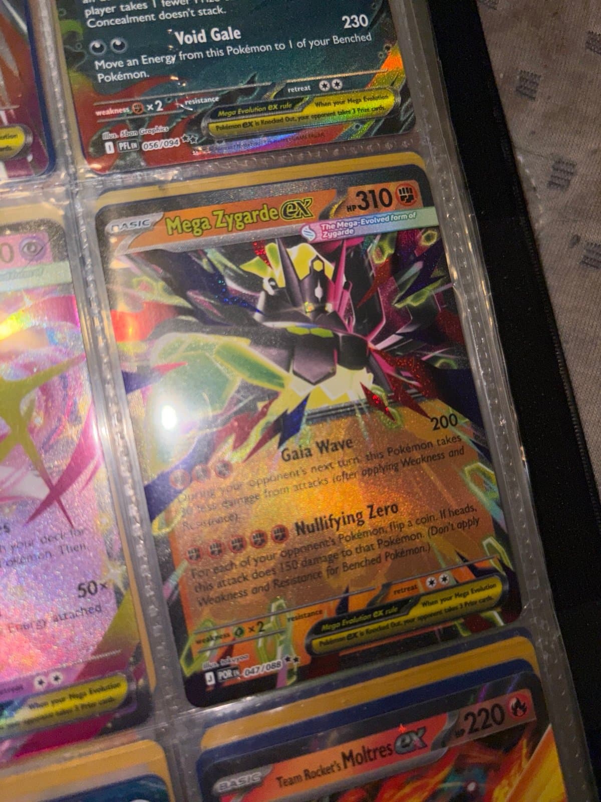 Pokemon TCG Perfect Order Mega Zygarde ex Double Rare 047/088