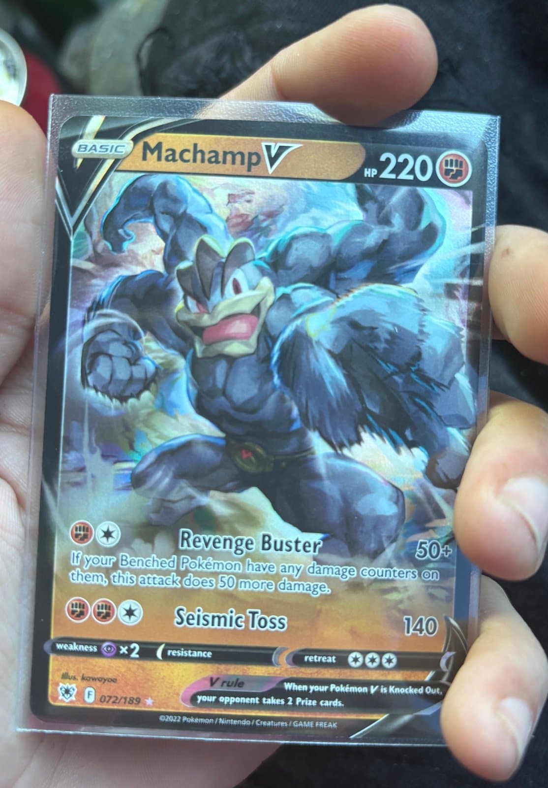 Machamp V Pokemon TCG