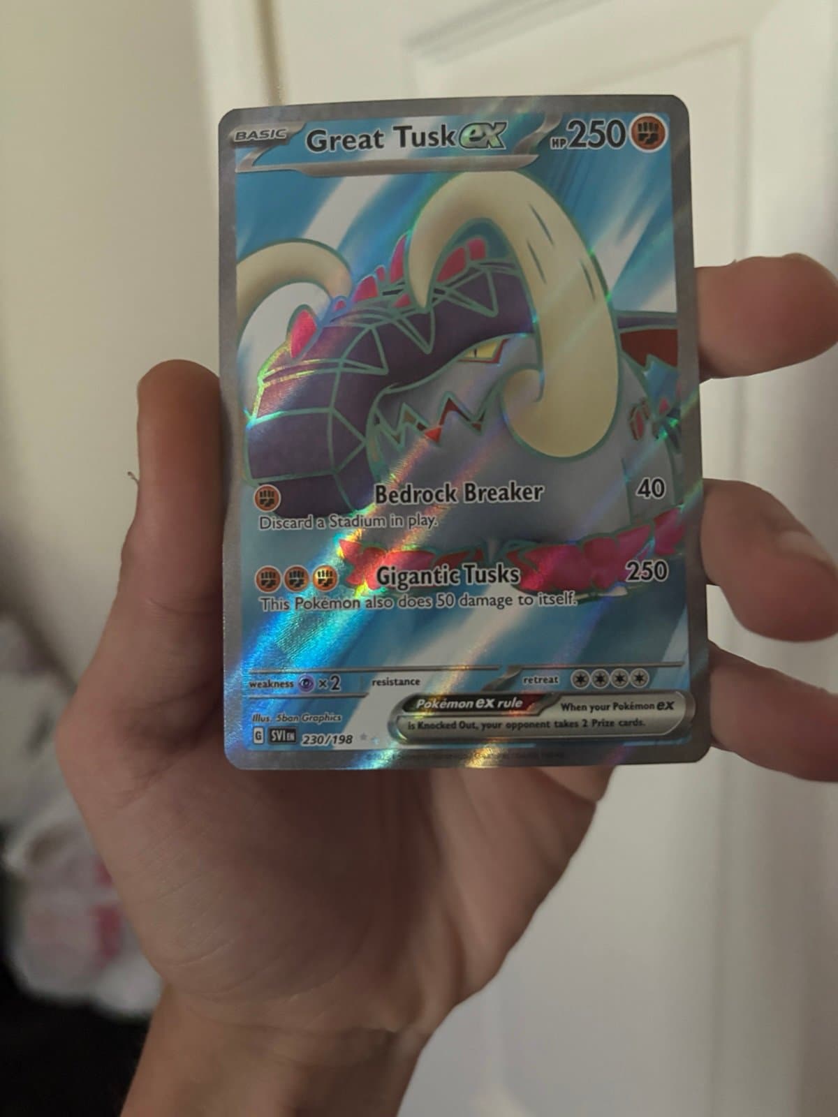 Pokemon TCG Great Tusk EX