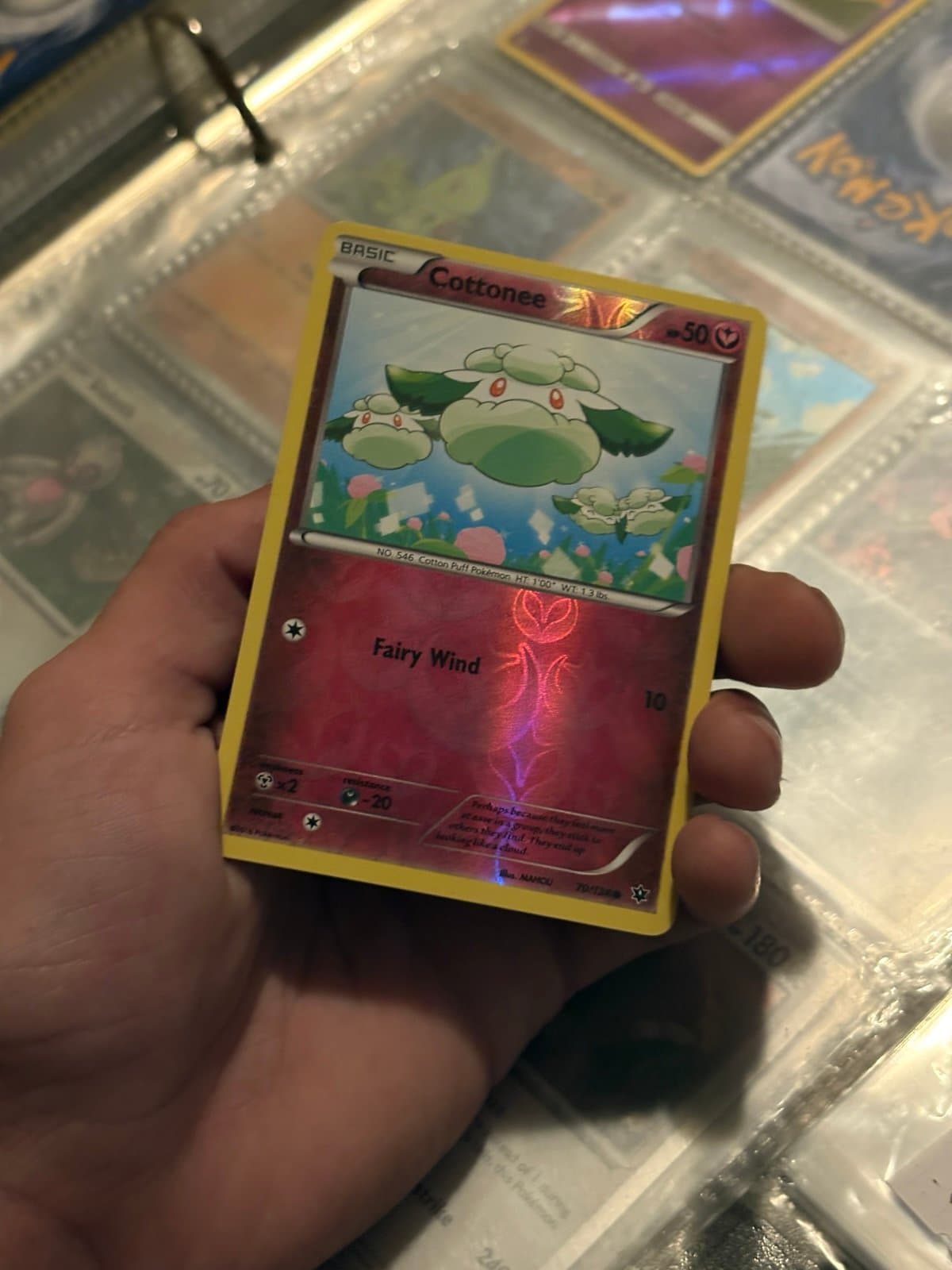 Cottonee Reverse Holo