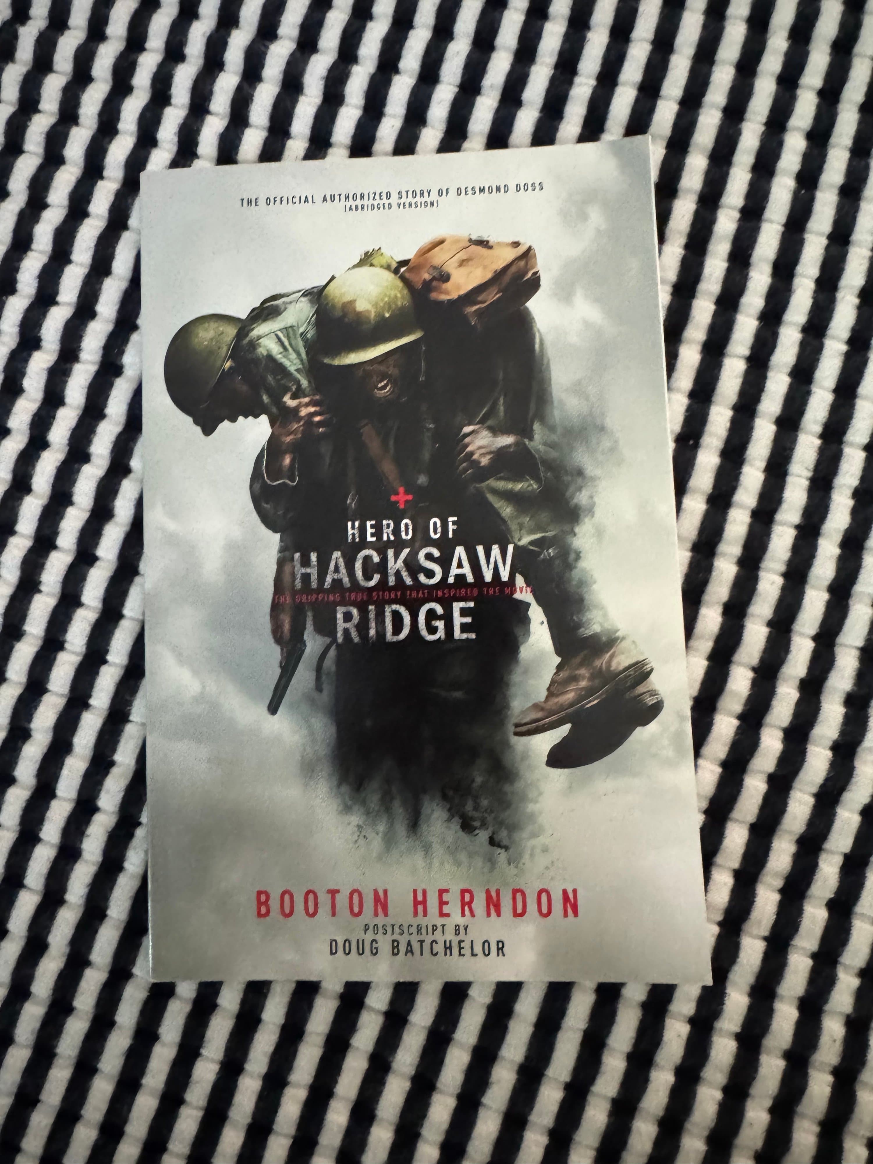 Hero of Hacksaw Ridge Book by Booton Herndon