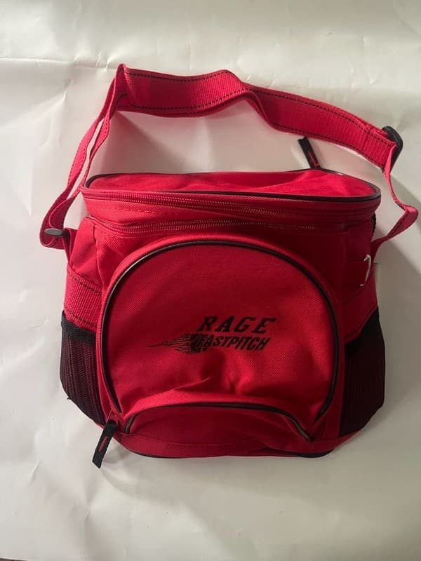 Rage Fastpitch Insulated Lunch Bag Cooler – Red
