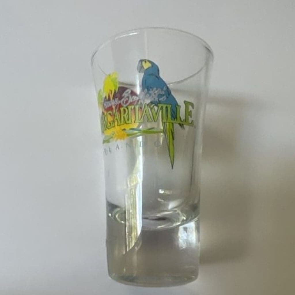 Margaritaville Orlando Flared Tall Parrot Shot Glass Souvenir