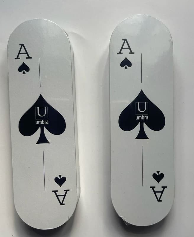 Umbra Ante Playing Cards with Protective Case Set of 2