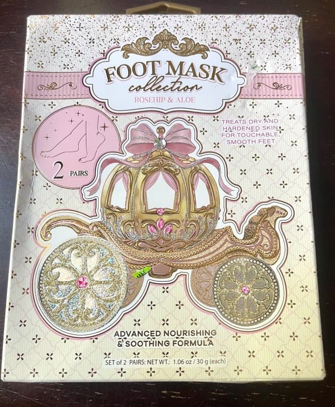 Enchanté Accessories Rosehip & Aloe Foot Mask Collection (2 Pairs) - Advanced N