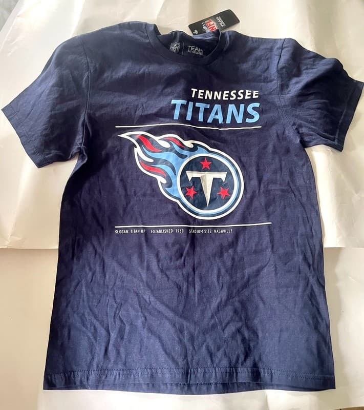 NFL Team Apparel Tennessee Titans T-Shirt Size S