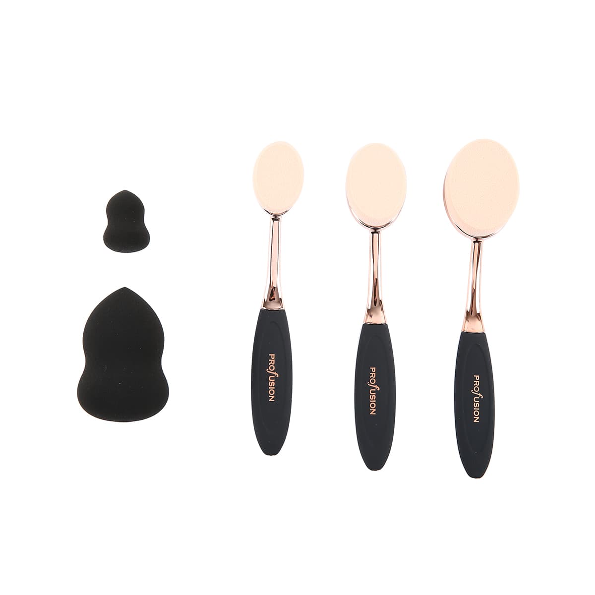 Profusion Cosmetics Deluxe Pro Sponge Vault 5pc