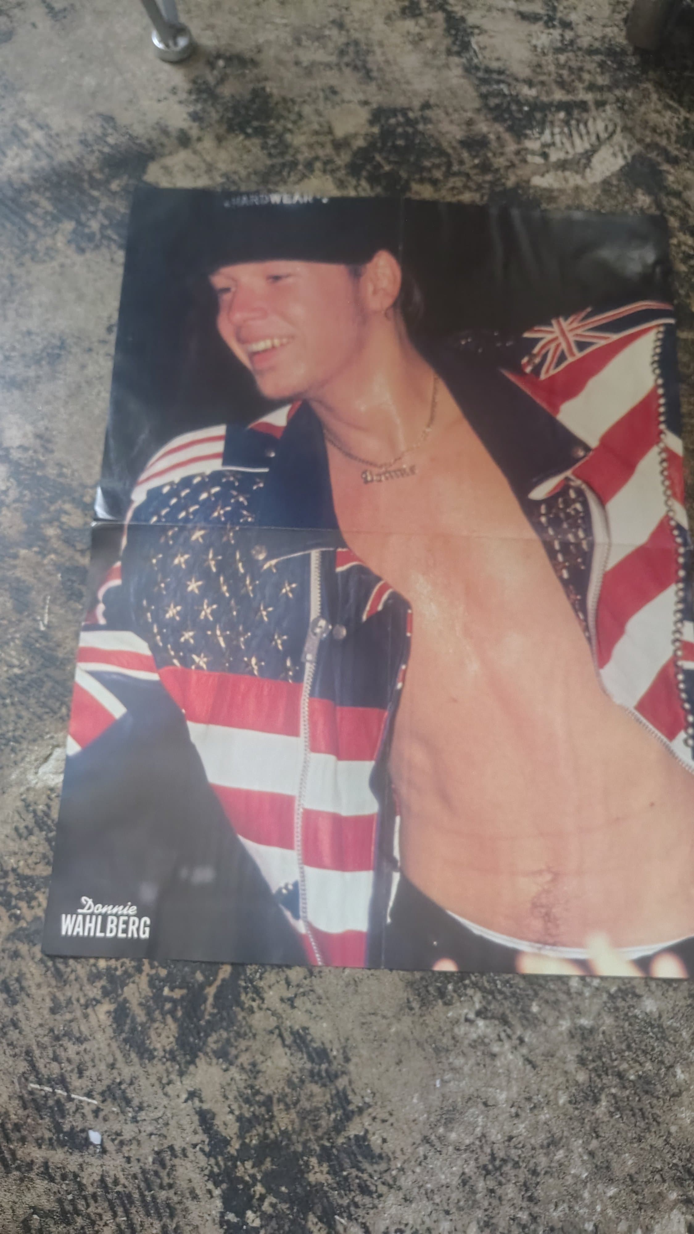 Donnie Wahlberg Vintage Poster