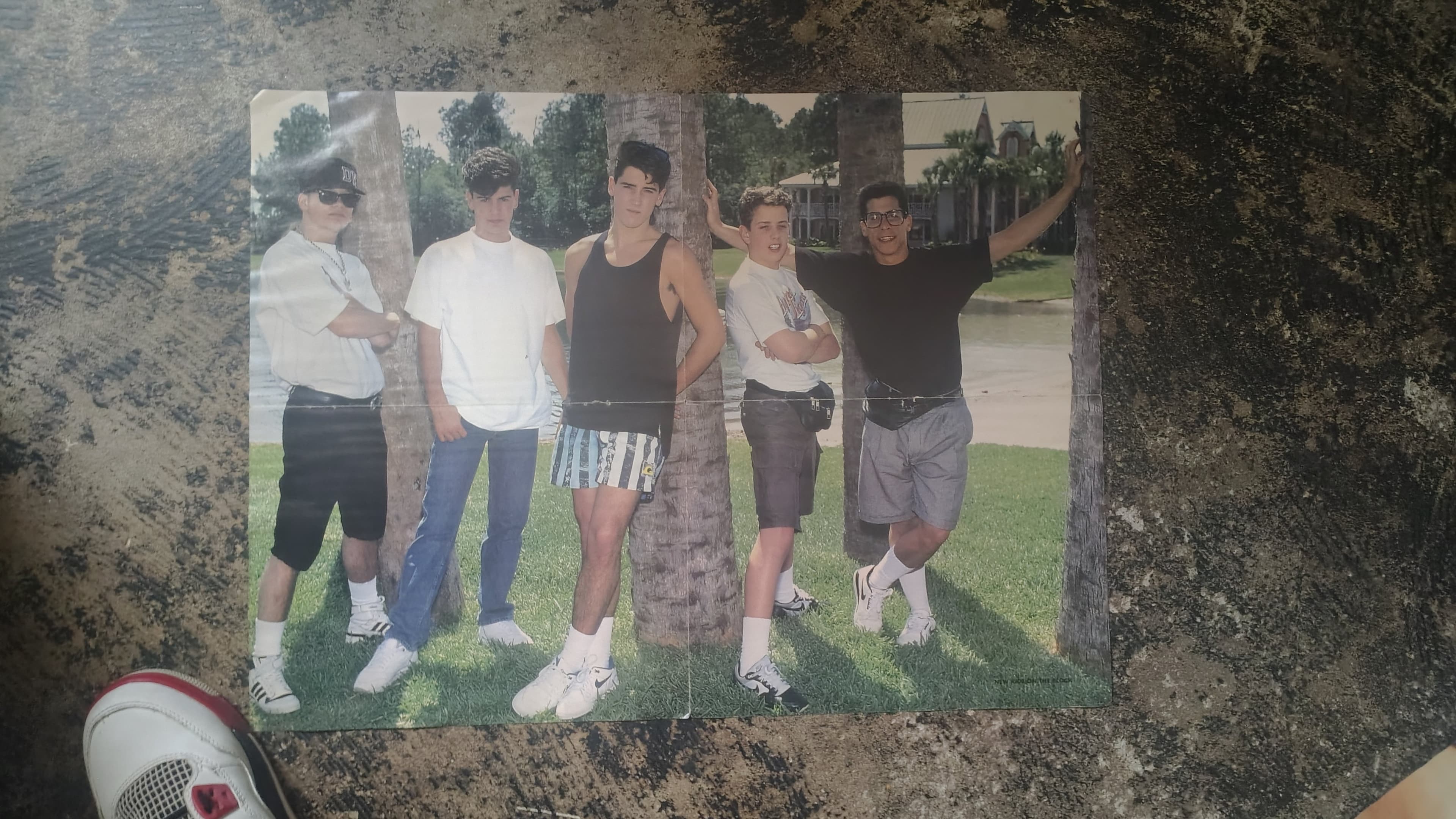 Vintage 1990s Boy Band Poster