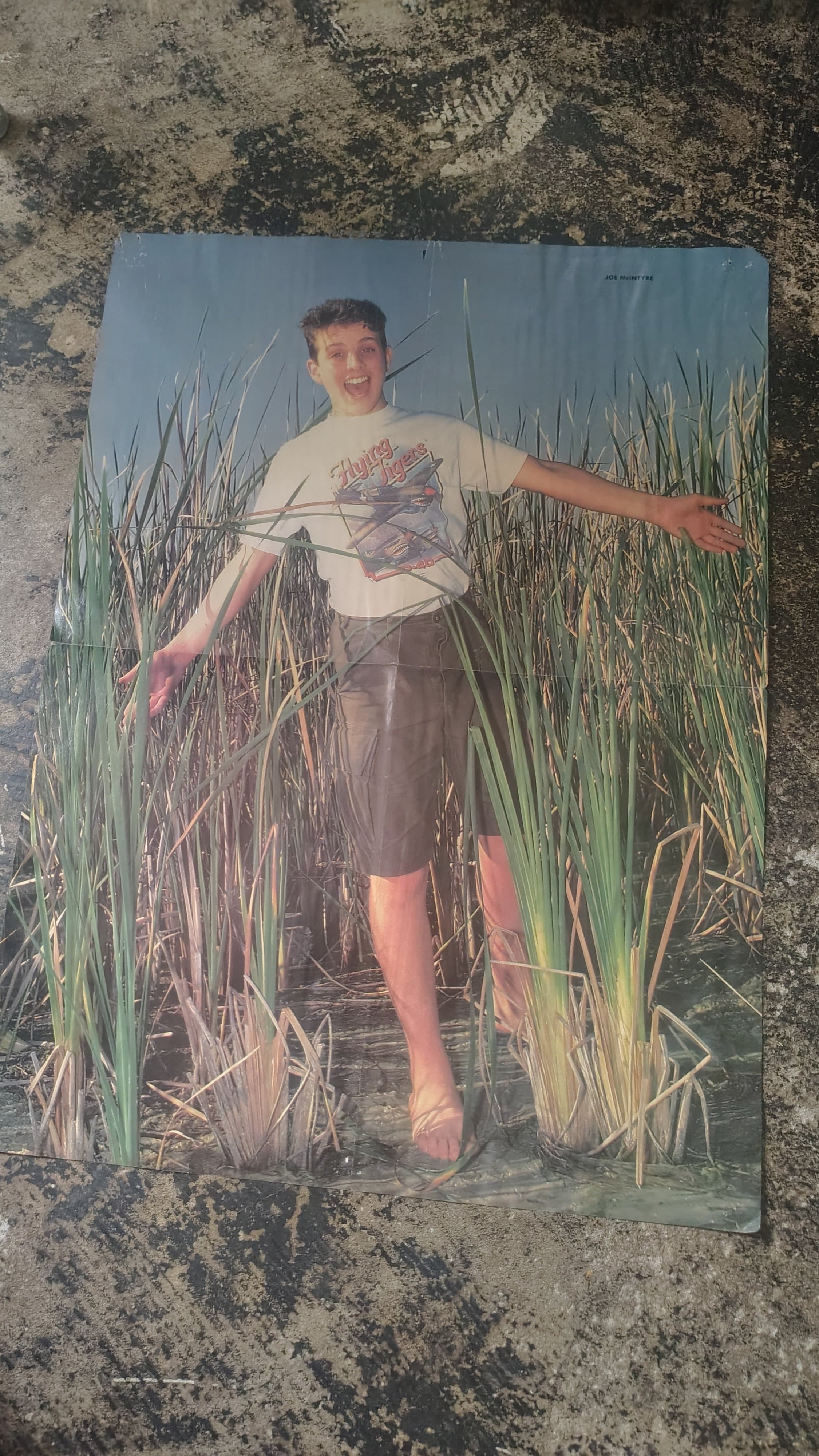 Vintage Joe McIntyre Poster 1980s
