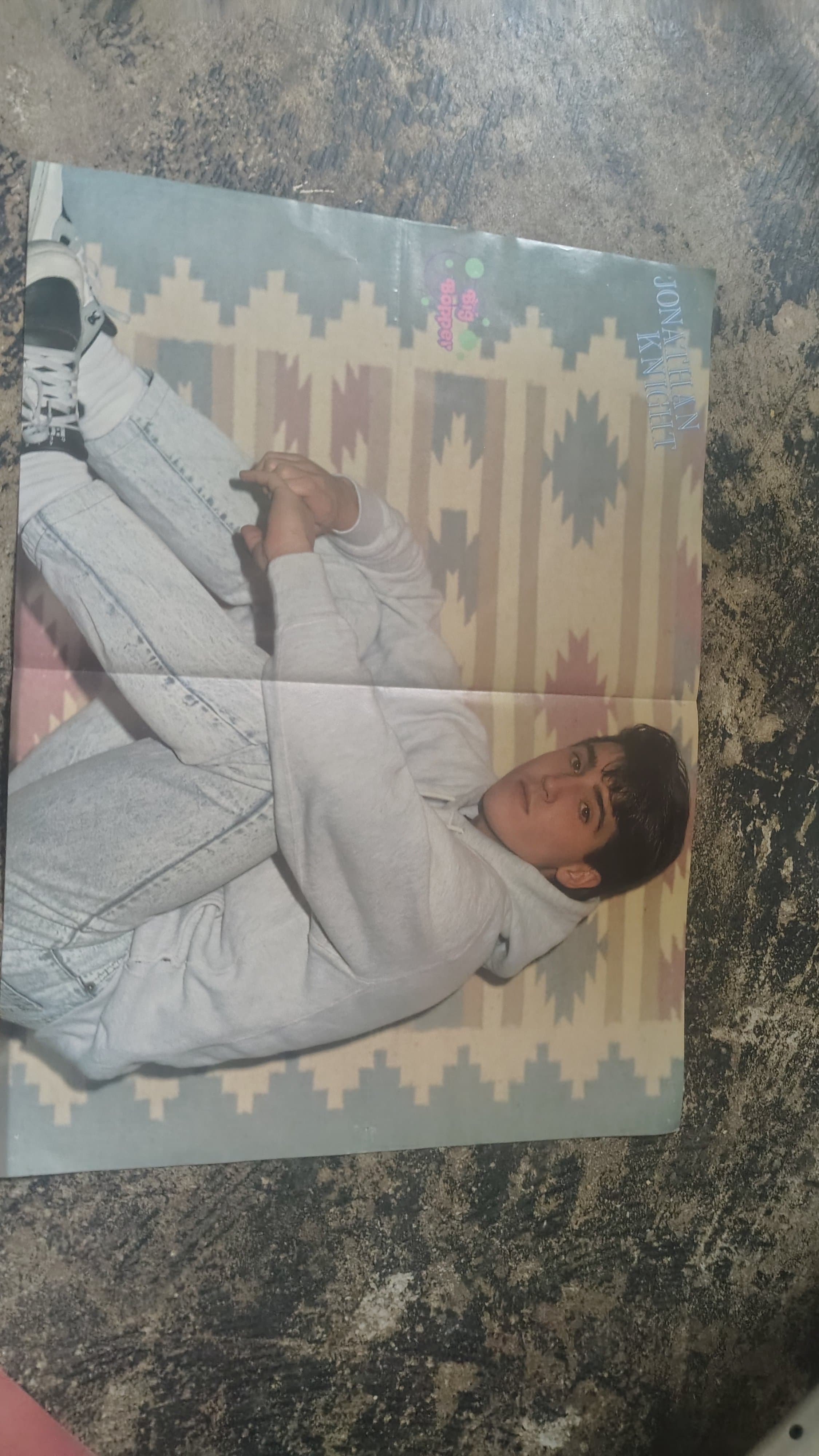 Vintage 1989 Bop Magazine Poster