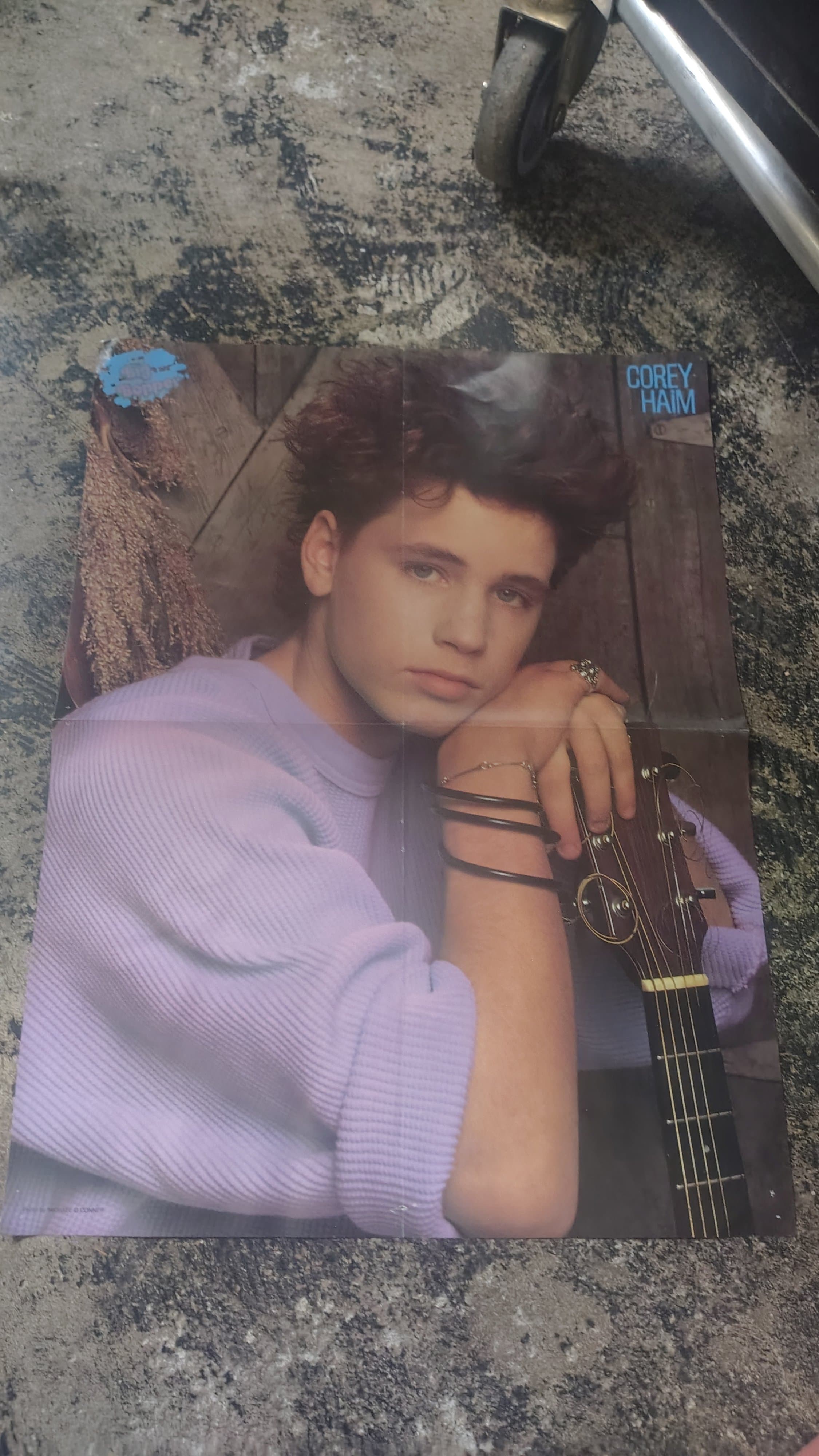 Corey Haim Vintage Poster 1980s Teen Idol