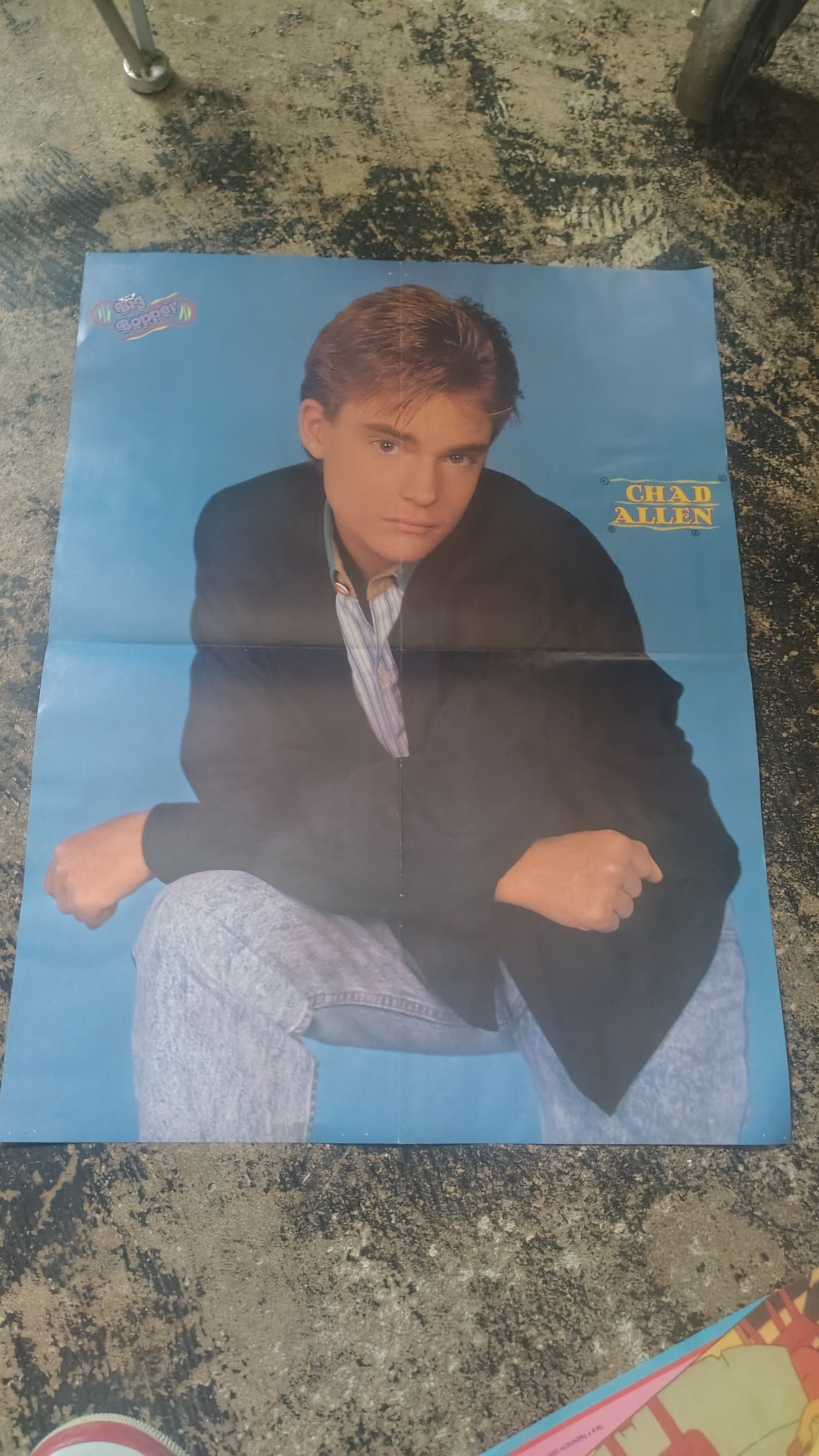 Big Bopper Chad Allen Vintage Poster
